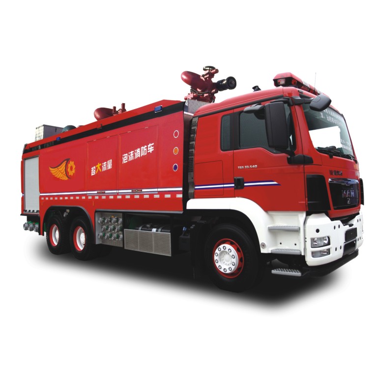 BX5320GXFPM(SG)80/M6 Super power super flow foam/water tank fire truck